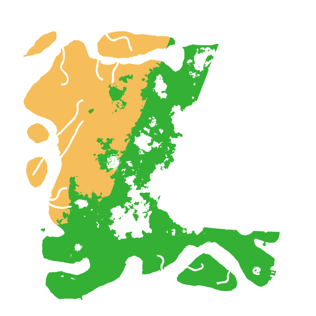 Biome Rust Map: Procedural Map, Size: 3950, Seed: 1164088702
