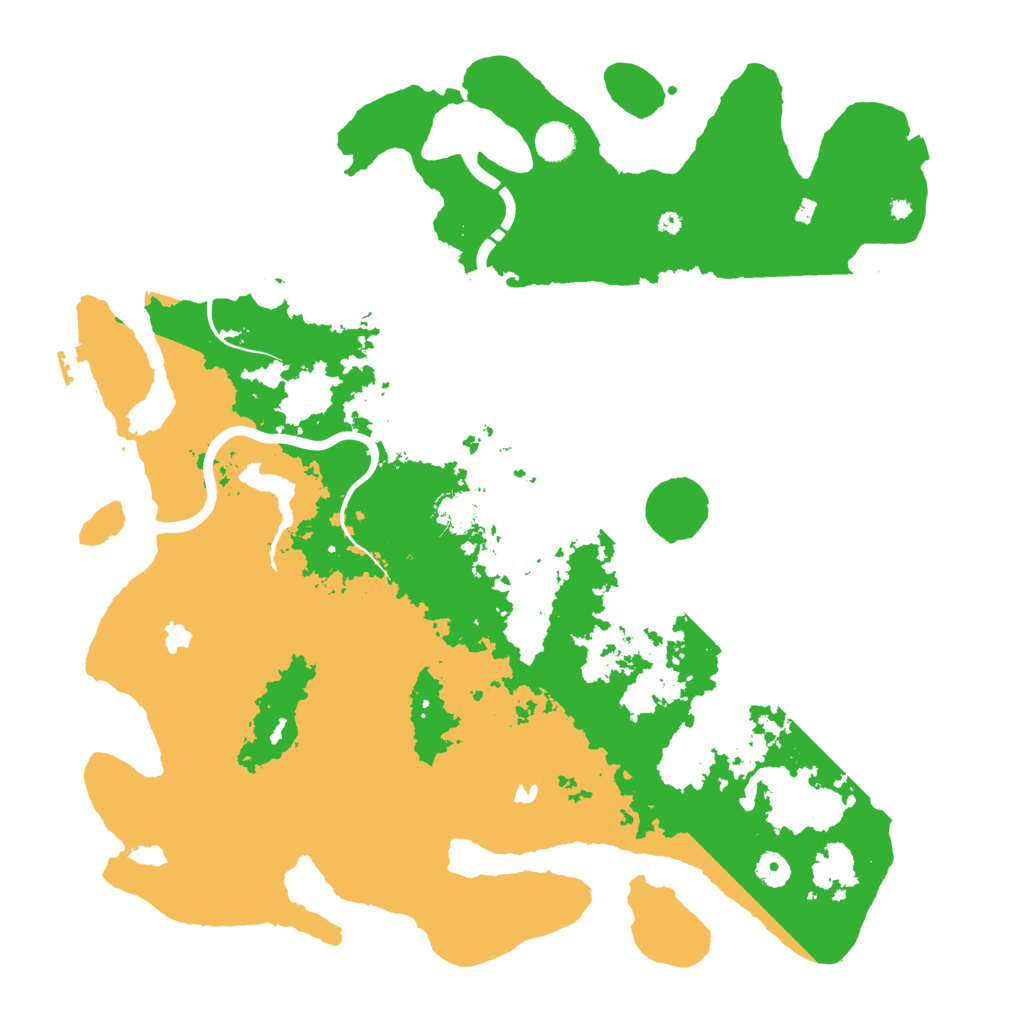 Biome Rust Map: Procedural Map, Size: 4500, Seed: 17171717