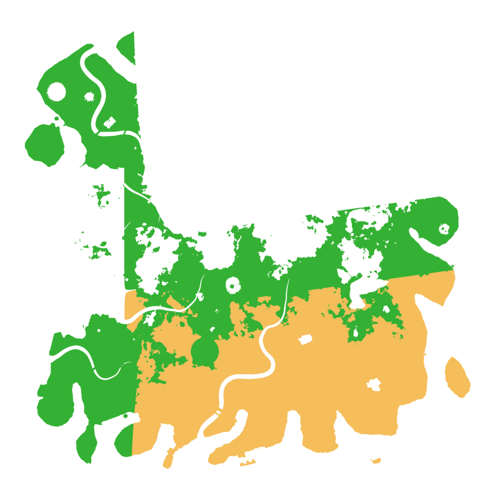 Biome Rust Map: Procedural Map, Size: 4700, Seed: 8318