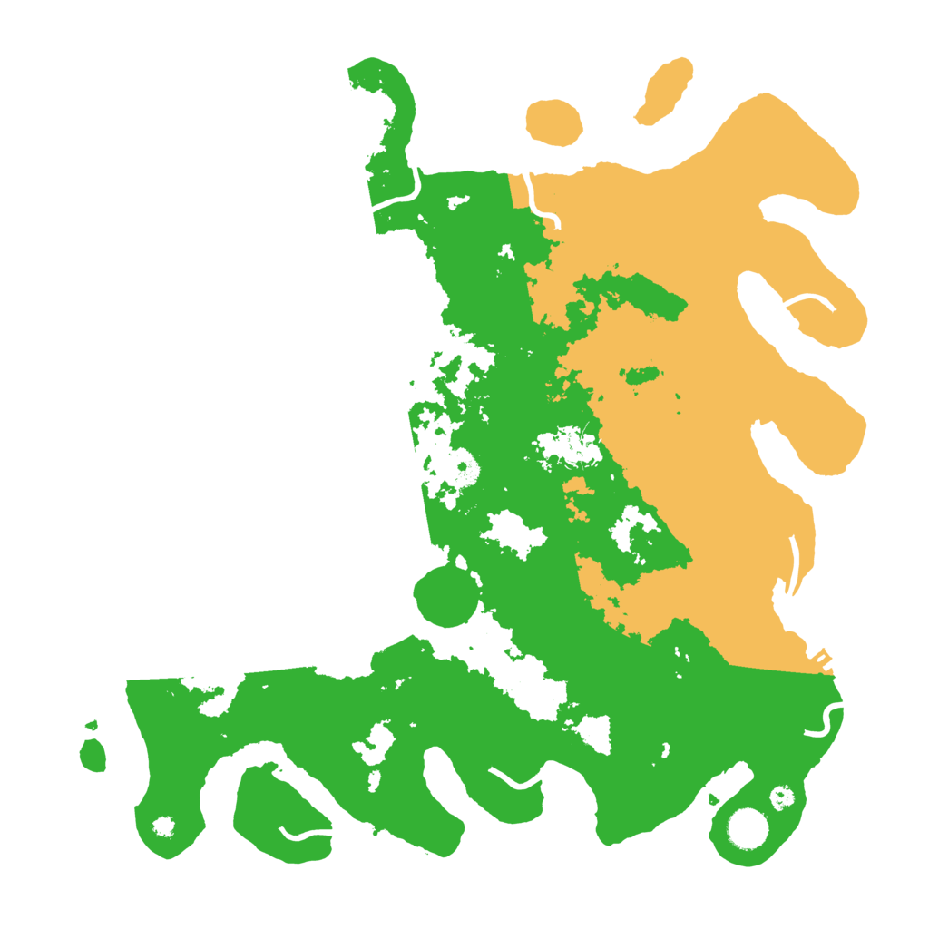 Biome Rust Map: Procedural Map, Size: 4000, Seed: 224989593