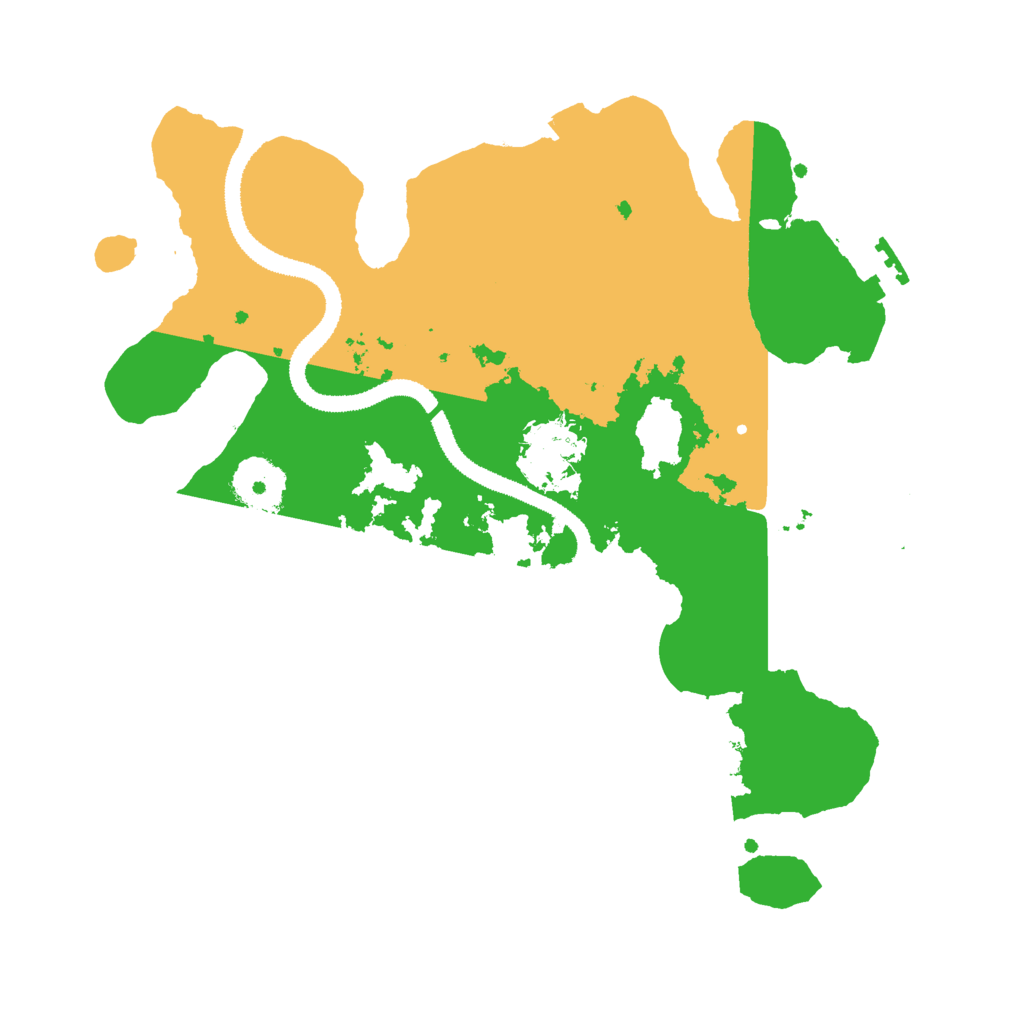 Biome Rust Map: Procedural Map, Size: 3000, Seed: 854