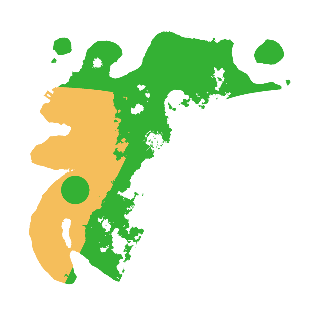 Biome Rust Map: Procedural Map, Size: 3000, Seed: 976953159