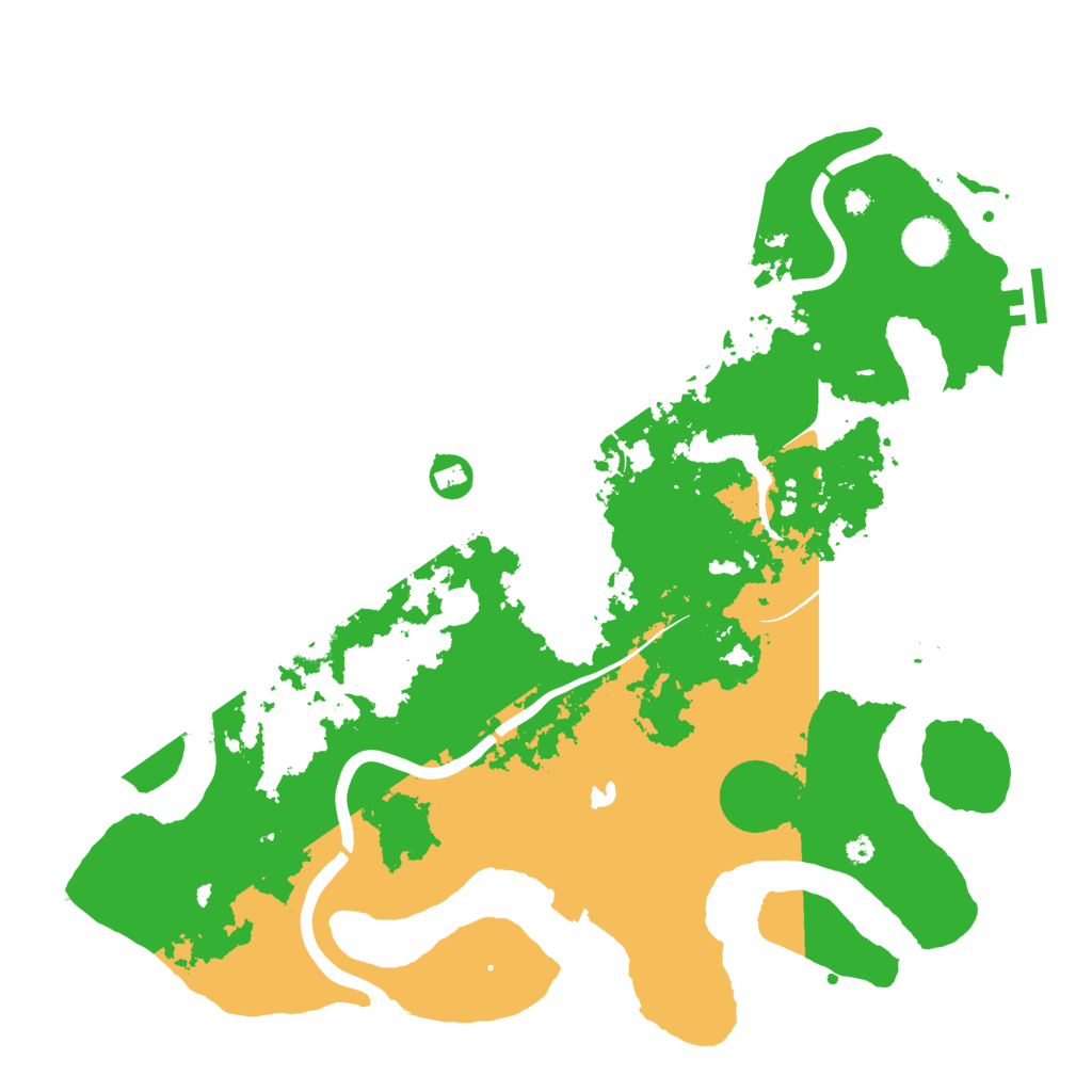 Biome Rust Map: Procedural Map, Size: 4000, Seed: 2054628569