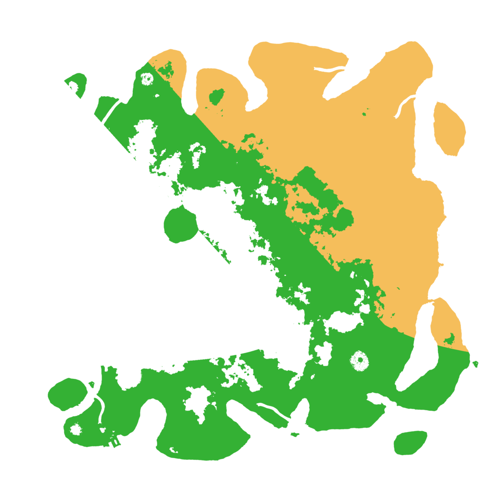 Biome Rust Map: Procedural Map, Size: 4000, Seed: 999686855