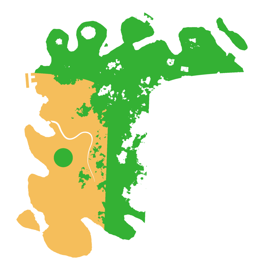 Biome Rust Map: Procedural Map, Size: 3750, Seed: 973456