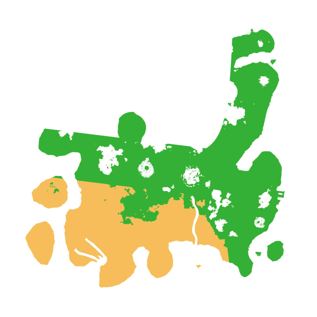 Biome Rust Map: Procedural Map, Size: 3000, Seed: 1448962219