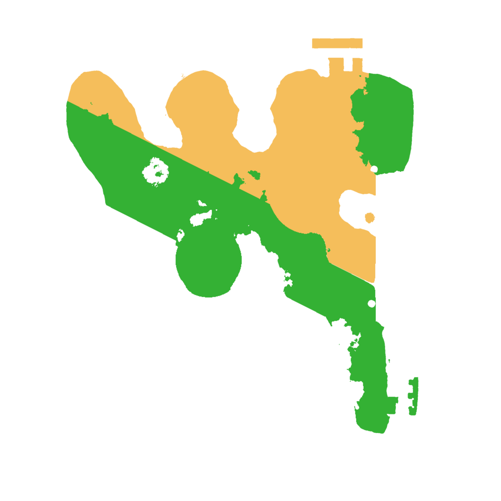 Biome Rust Map: Procedural Map, Size: 2003, Seed: 3