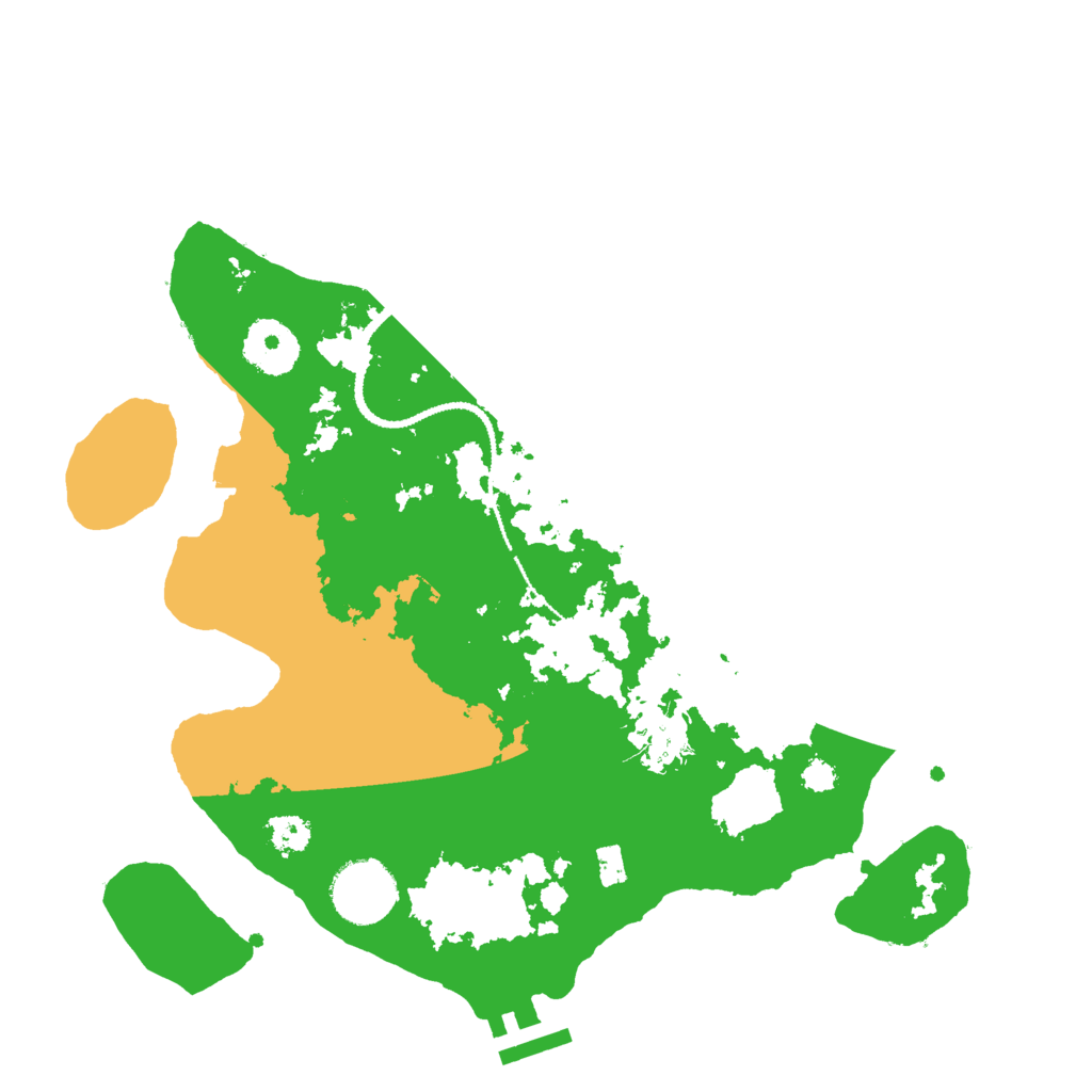 Biome Rust Map: Procedural Map, Size: 3000, Seed: 28974