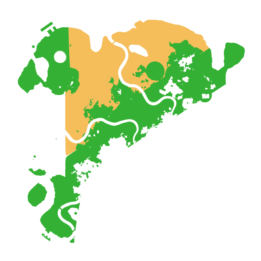 Biome Rust Map: Procedural Map, Size: 3800, Seed: 2133803240