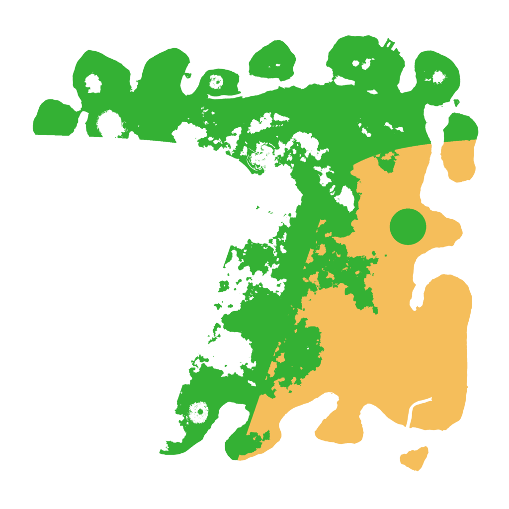 Biome Rust Map: Procedural Map, Size: 3700, Seed: 823699517