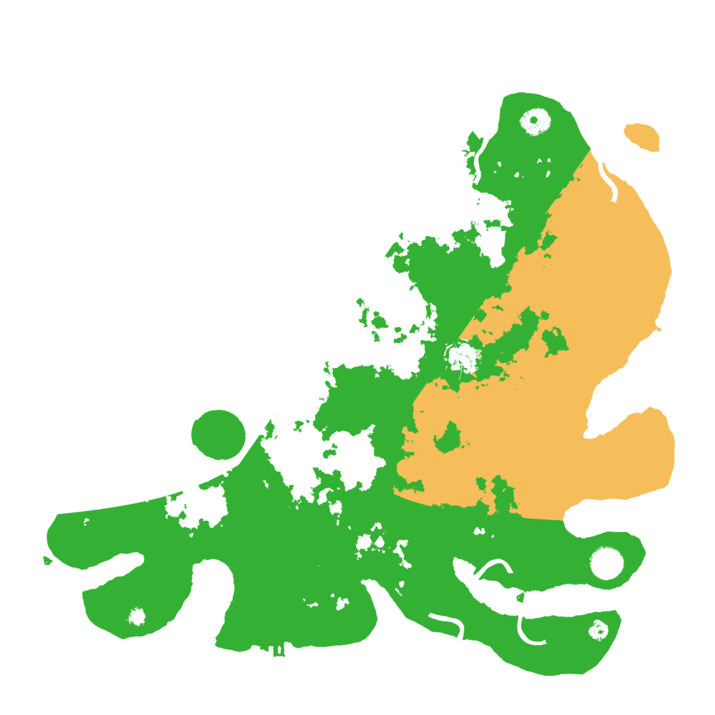 Biome Rust Map: Procedural Map, Size: 3850, Seed: 427619901