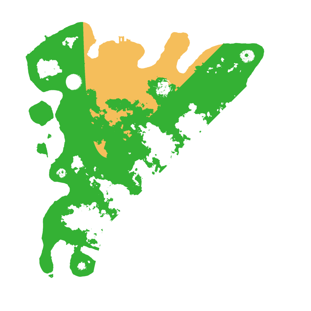 Biome Rust Map: Procedural Map, Size: 3500, Seed: 863867294