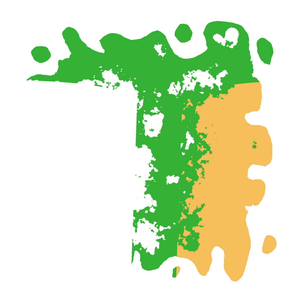 Biome Rust Map: Barren, Size: 4000, Seed: 1025575400