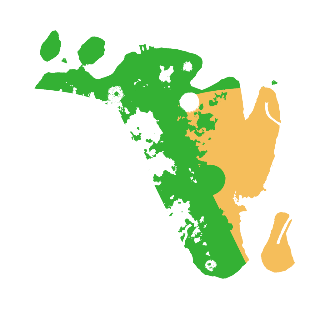 Biome Rust Map: Procedural Map, Size: 3000, Seed: 1106672830