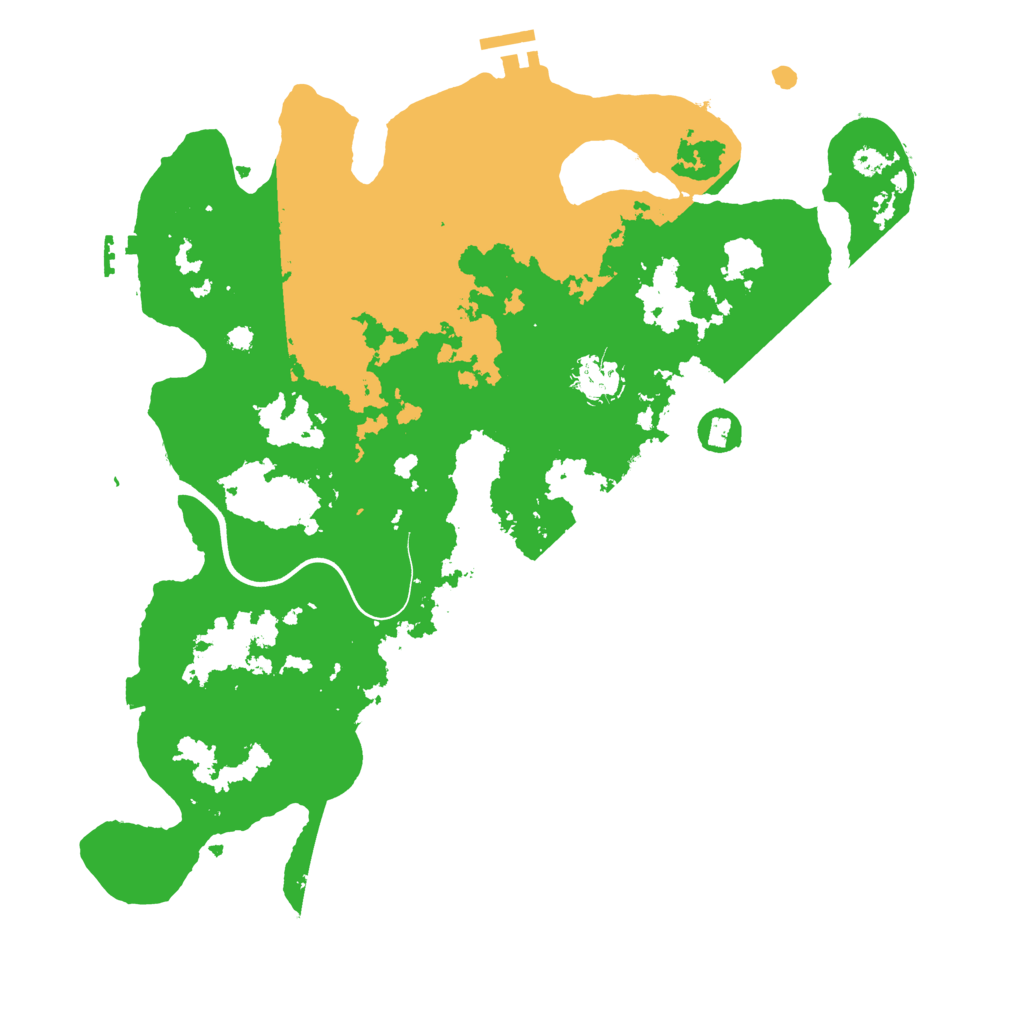 Biome Rust Map: Procedural Map, Size: 3750, Seed: 1321343423