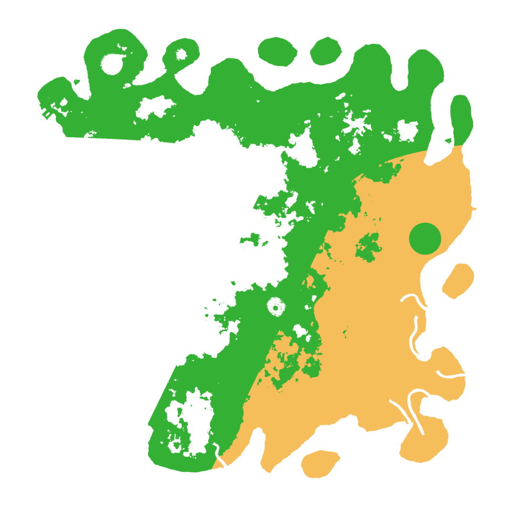 Biome Rust Map: Procedural Map, Size: 4250, Seed: 499420603
