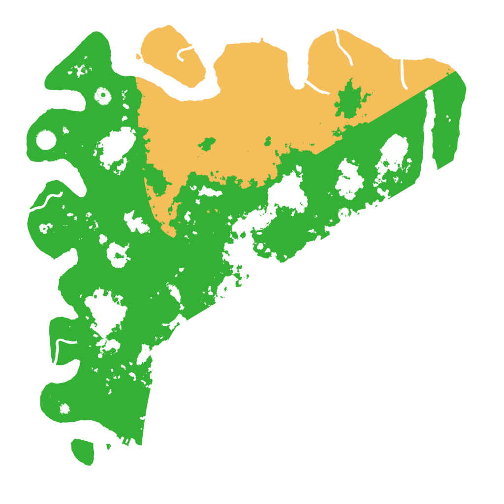Biome Rust Map: Procedural Map, Size: 4500, Seed: 132467651