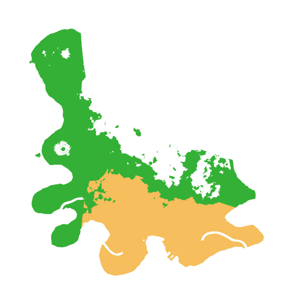 Biome Rust Map: Procedural Map, Size: 3000, Seed: 1839864699