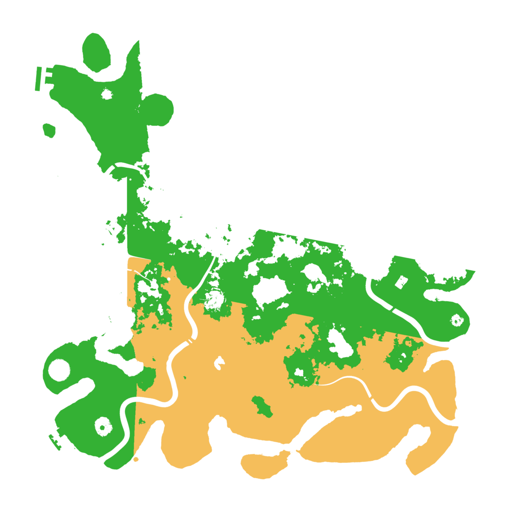 Biome Rust Map: Procedural Map, Size: 4250, Seed: 1080757870