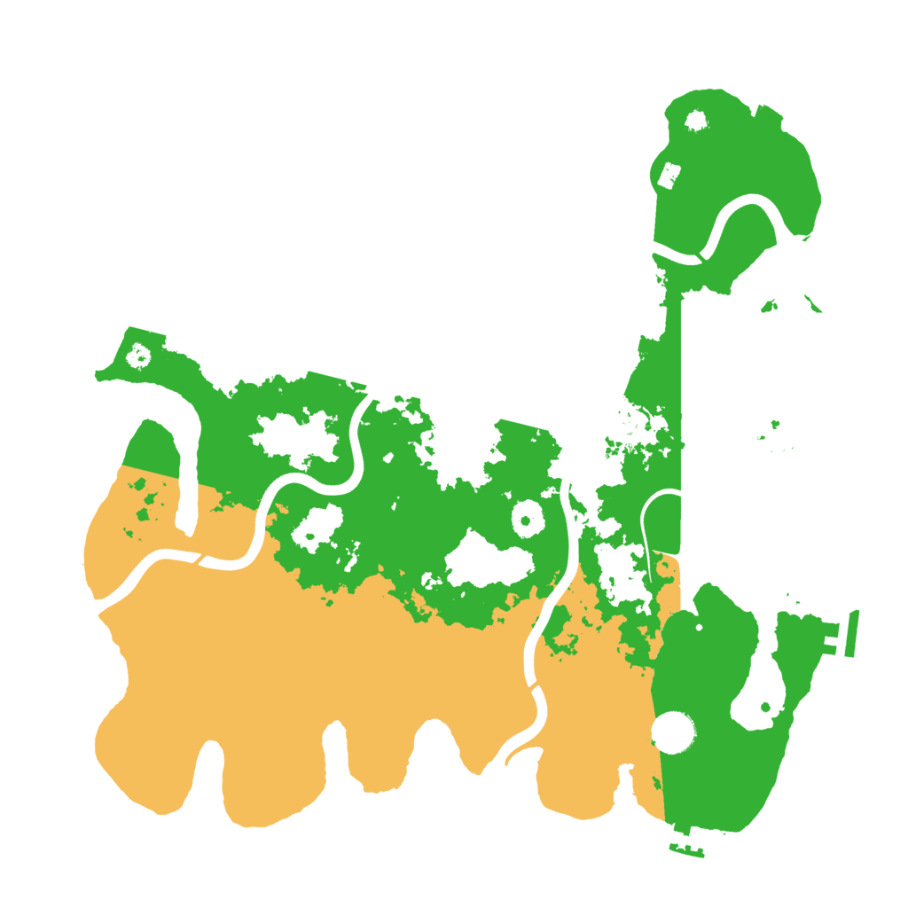 Biome Rust Map: Procedural Map, Size: 3850, Seed: 735385059
