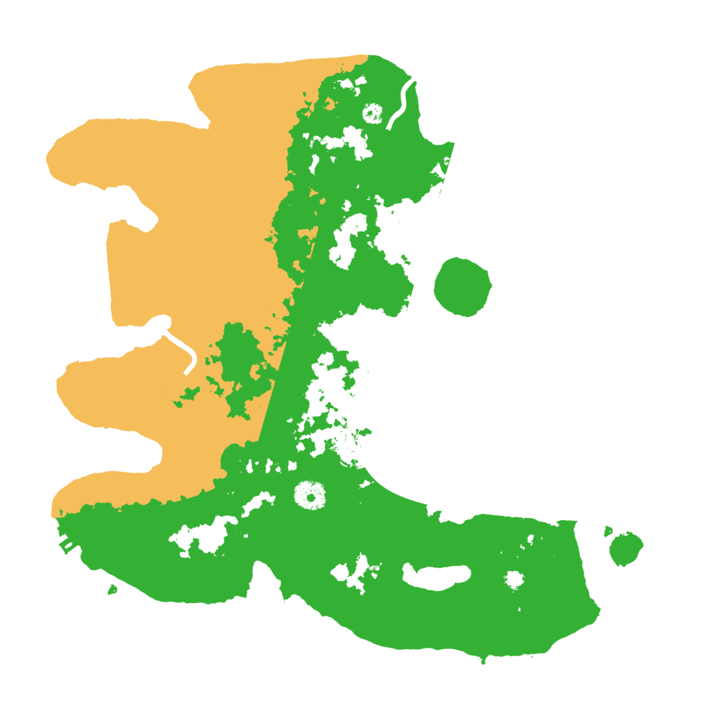 Biome Rust Map: Procedural Map, Size: 3500, Seed: 914661898