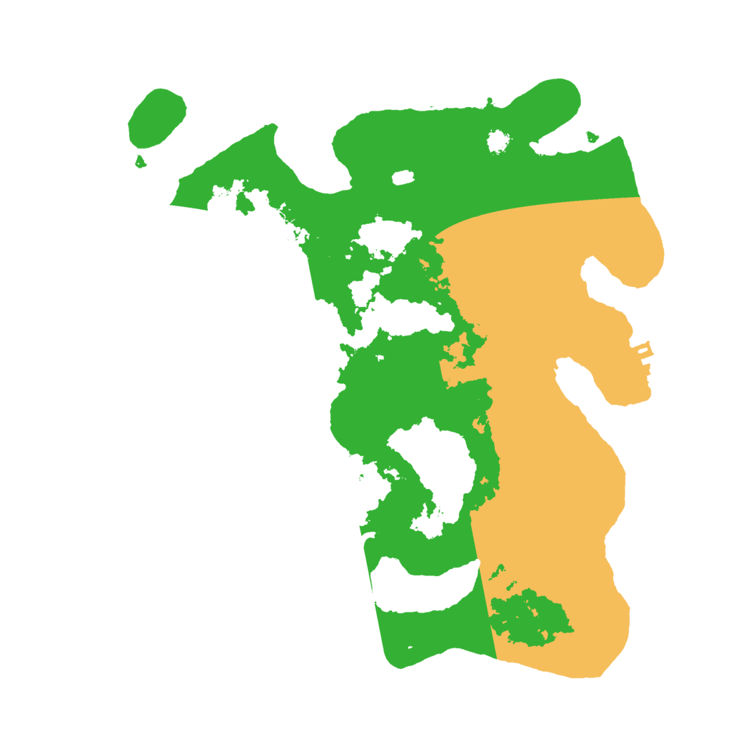 Biome Rust Map: Procedural Map, Size: 3000, Seed: 1932595