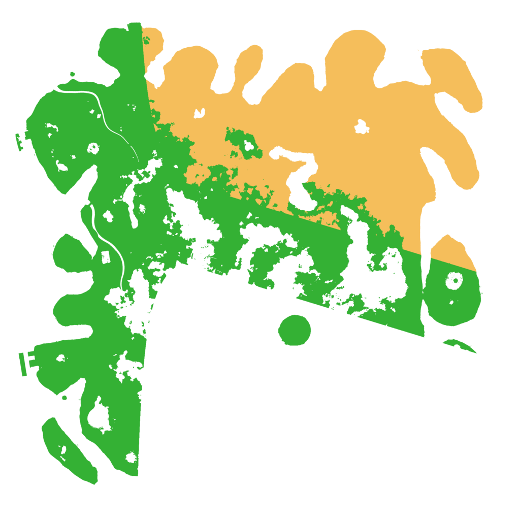 Biome Rust Map: Procedural Map, Size: 4500, Seed: 36434363