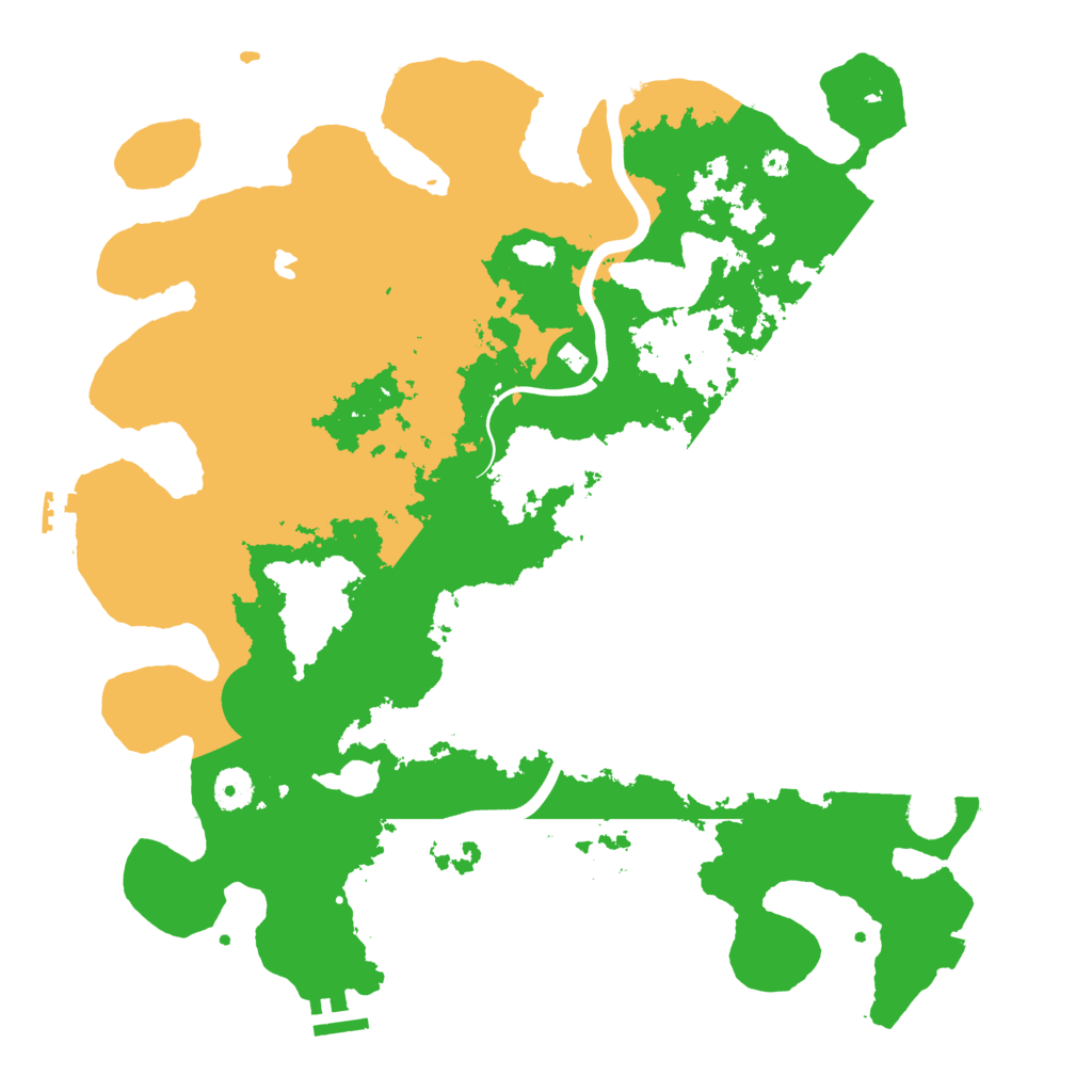 Biome Rust Map: Procedural Map, Size: 4000, Seed: 1101974588