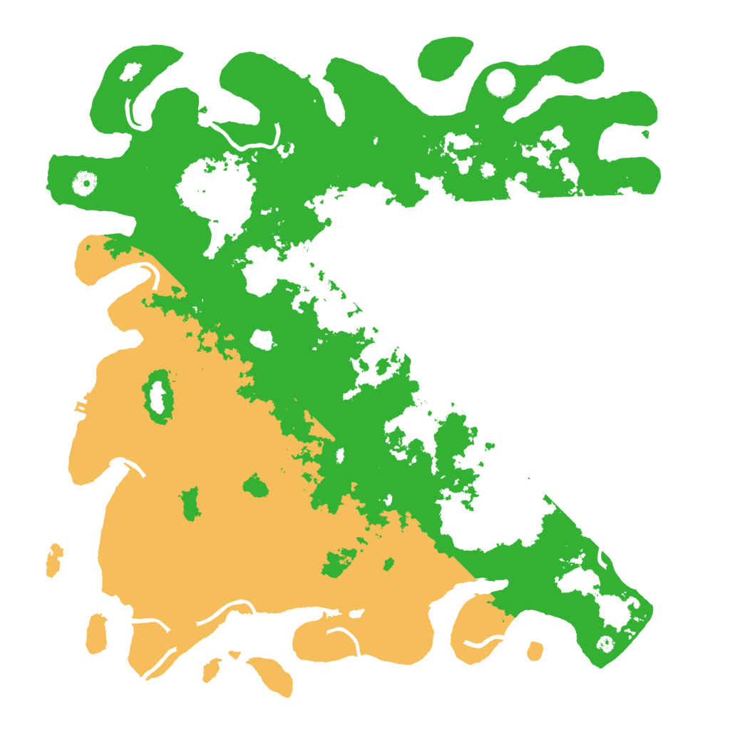 Biome Rust Map: Procedural Map, Size: 4500, Seed: 1809488647