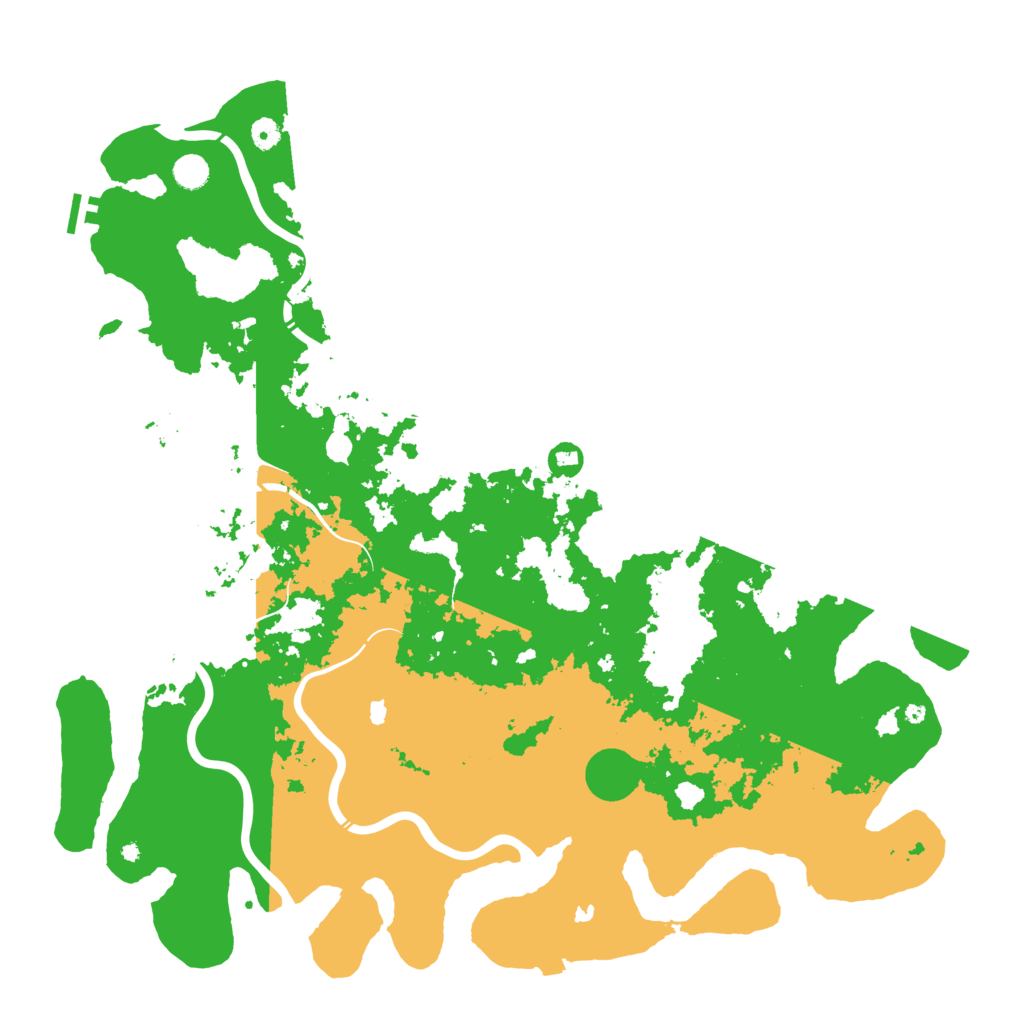Biome Rust Map: Procedural Map, Size: 5120, Seed: 245072631