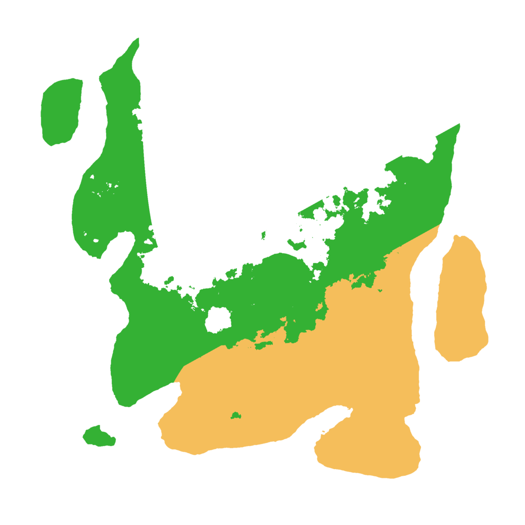 Biome Rust Map: Barren, Size: 3000, Seed: 2050555439