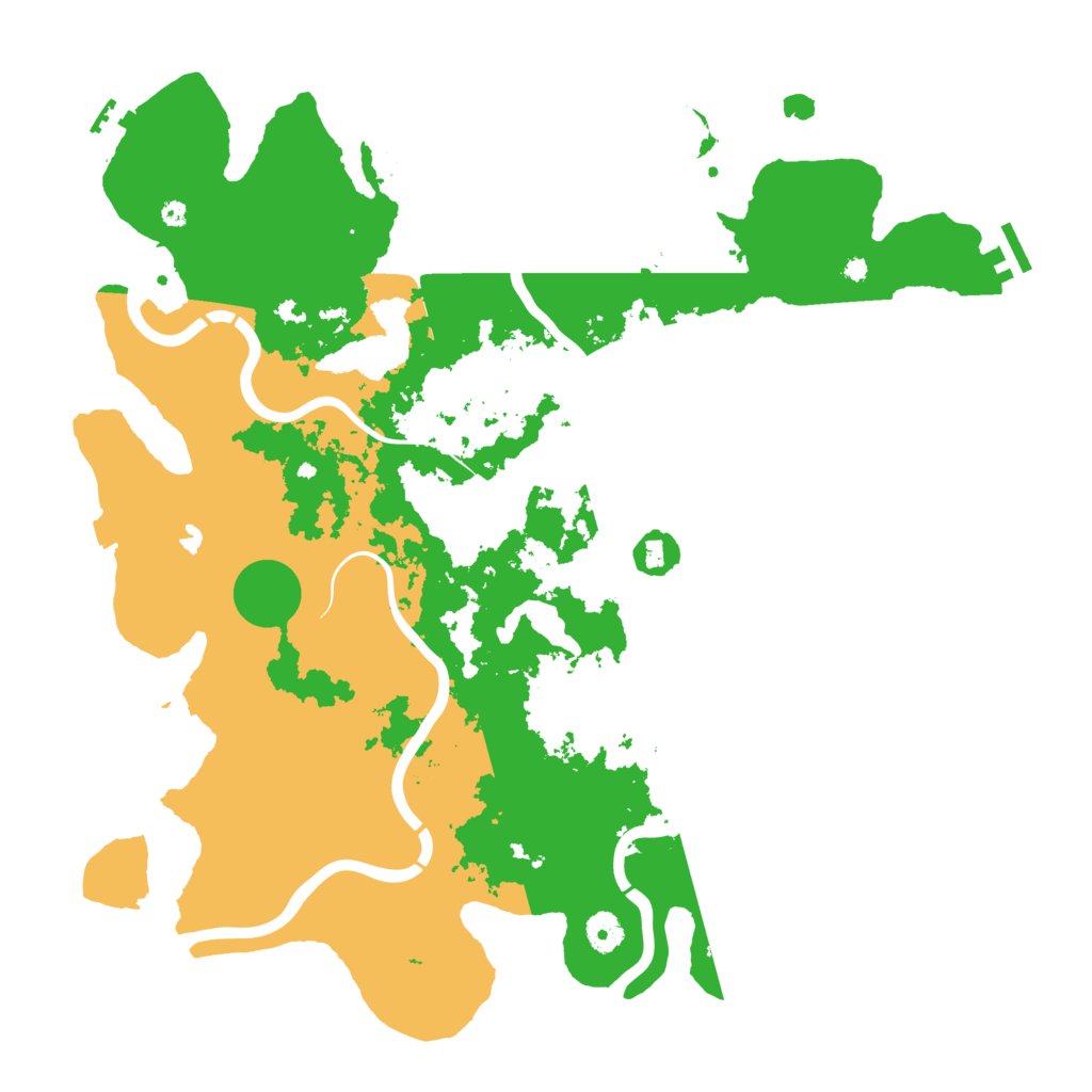 Biome Rust Map: Procedural Map, Size: 4259, Seed: 4000000