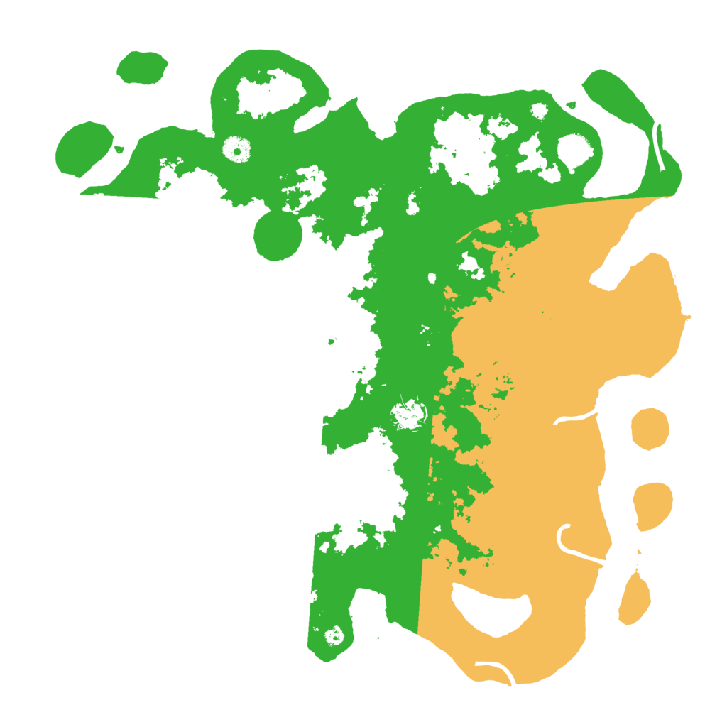 Biome Rust Map: Procedural Map, Size: 4000, Seed: 548128252