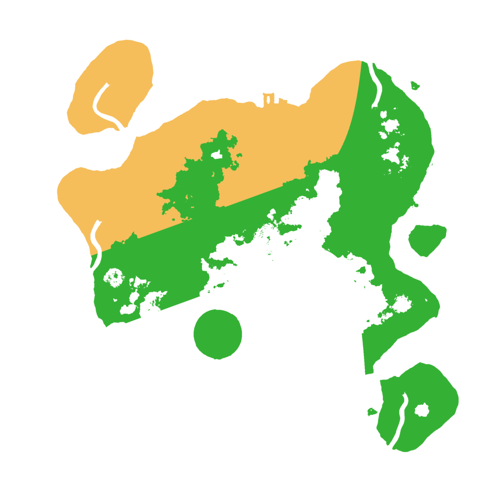 Biome Rust Map: Procedural Map, Size: 2750, Seed: 2050068679