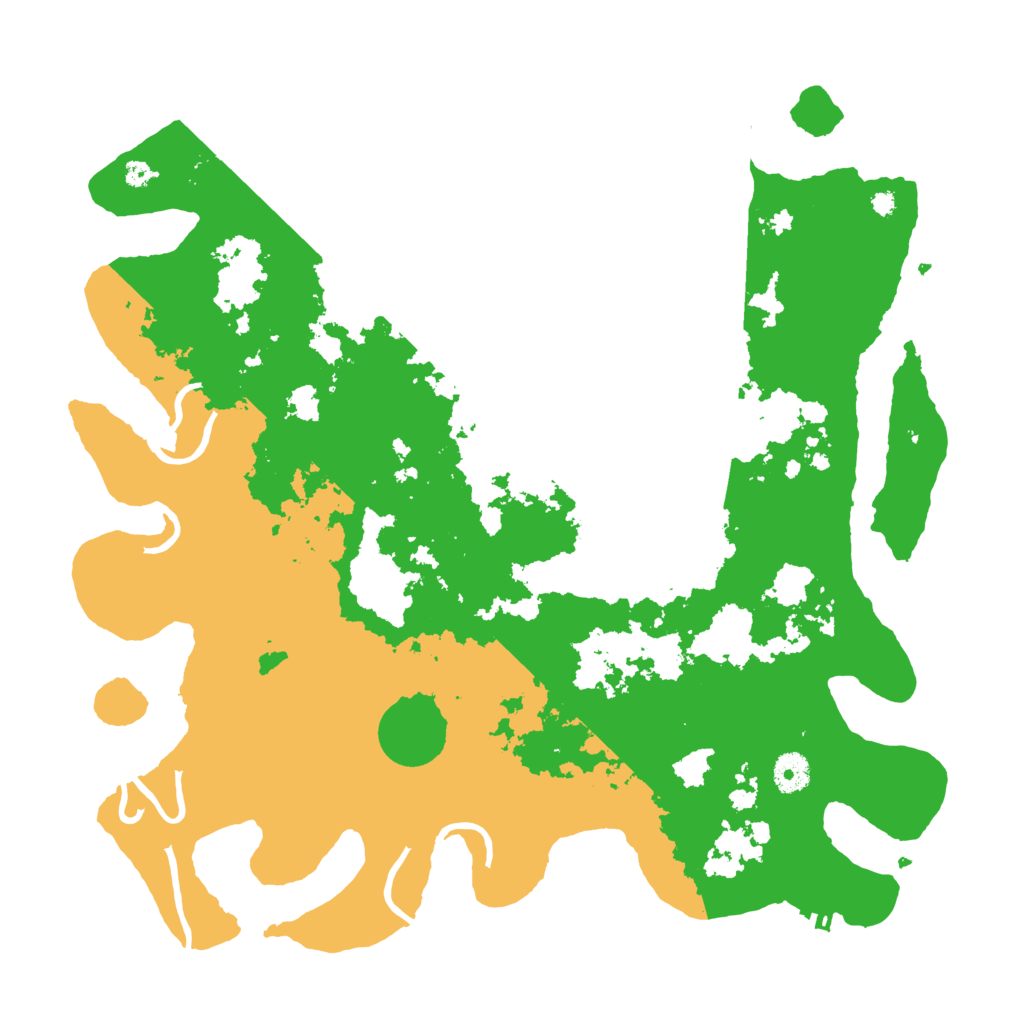 Biome Rust Map: Procedural Map, Size: 4000, Seed: 524313057