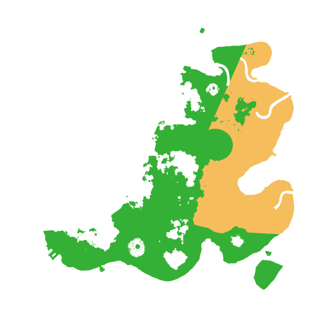 Biome Rust Map: Procedural Map, Size: 2750, Seed: 50214