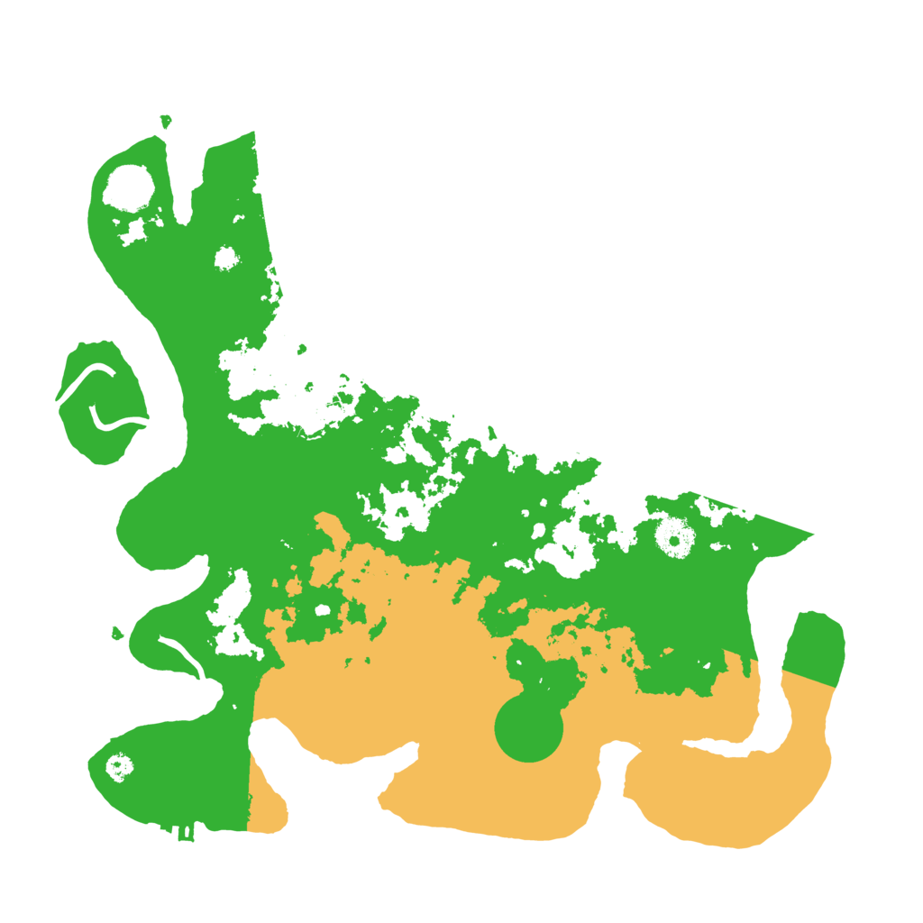 Biome Rust Map: Procedural Map, Size: 3550, Seed: 826924869