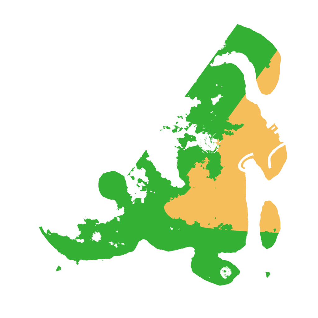 Biome Rust Map: Procedural Map, Size: 3000, Seed: 797979101