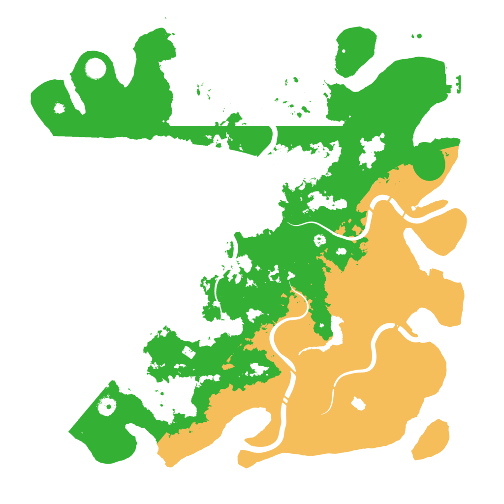 Biome Rust Map: Procedural Map, Size: 4250, Seed: 715422
