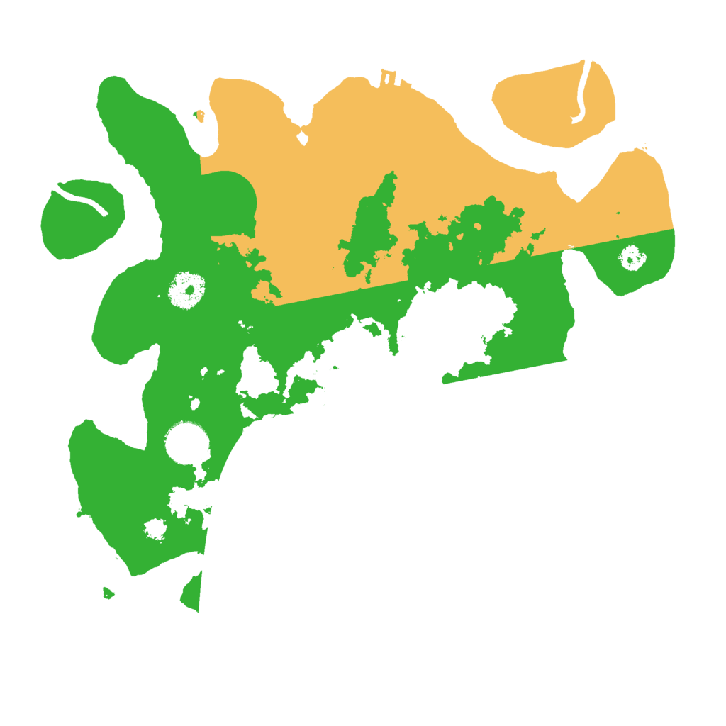 Biome Rust Map: Procedural Map, Size: 3000, Seed: 1231934381