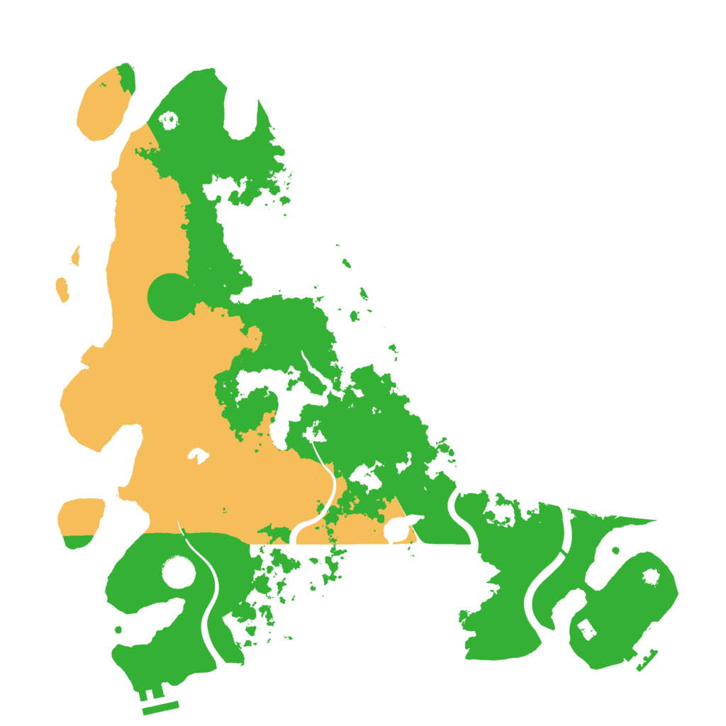 Biome Rust Map: Procedural Map, Size: 4000, Seed: 1140452718