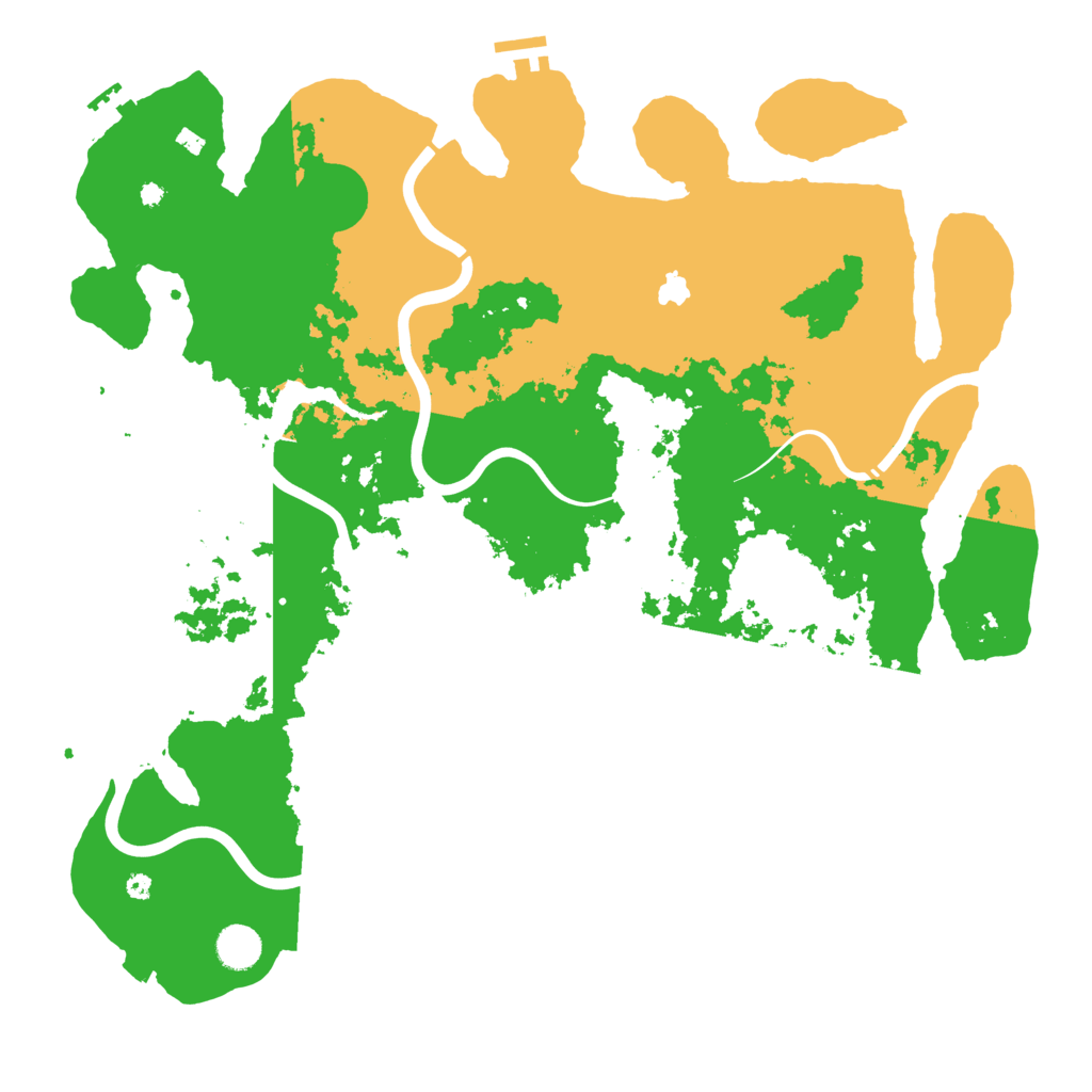 Biome Rust Map: Procedural Map, Size: 4250, Seed: 573528