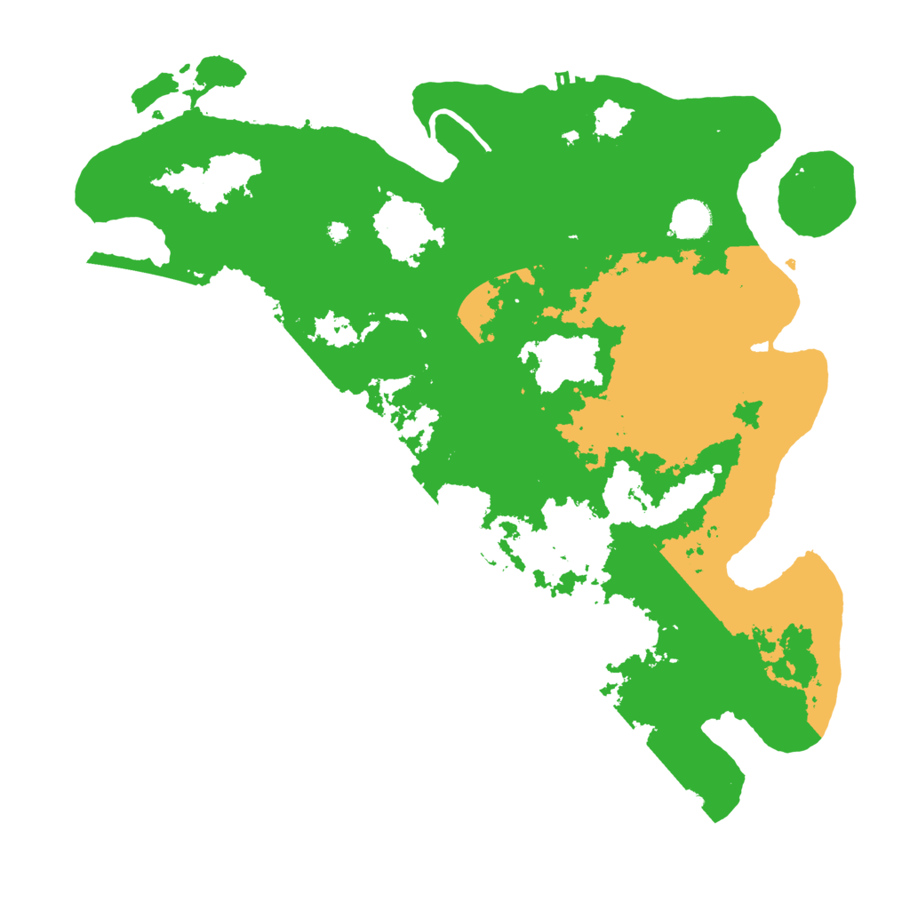Biome Rust Map: Procedural Map, Size: 4096, Seed: 747707377