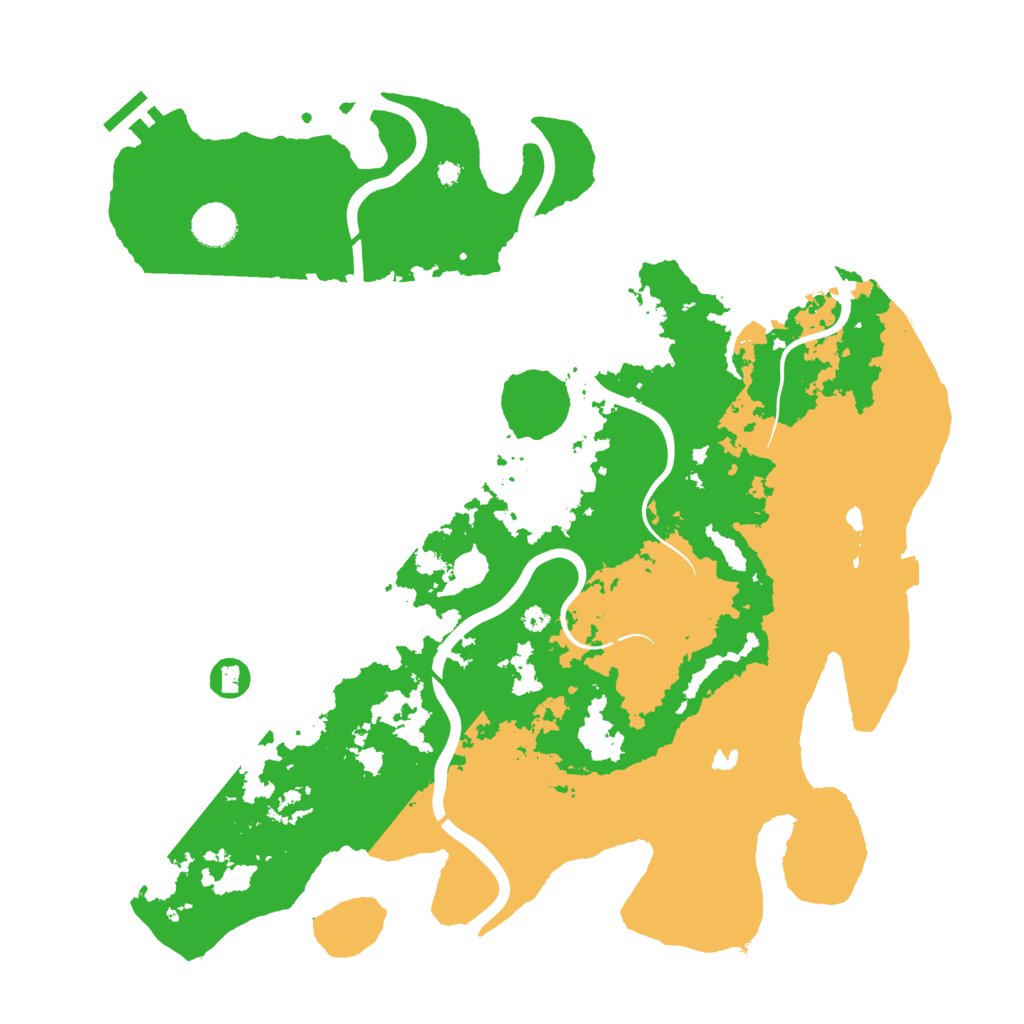 Biome Rust Map: Procedural Map, Size: 4050, Seed: 374611959