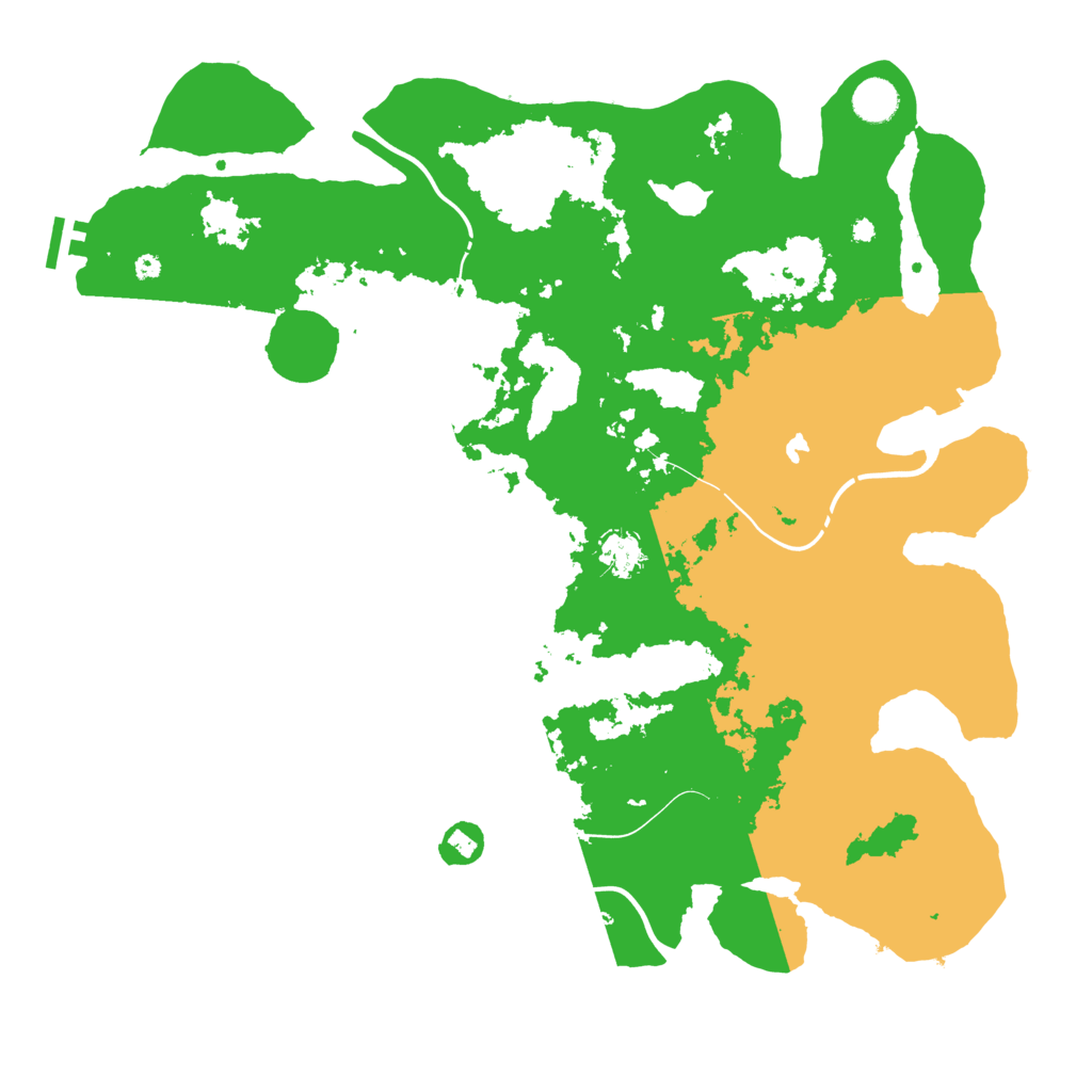 Biome Rust Map: Procedural Map, Size: 4250, Seed: 474433