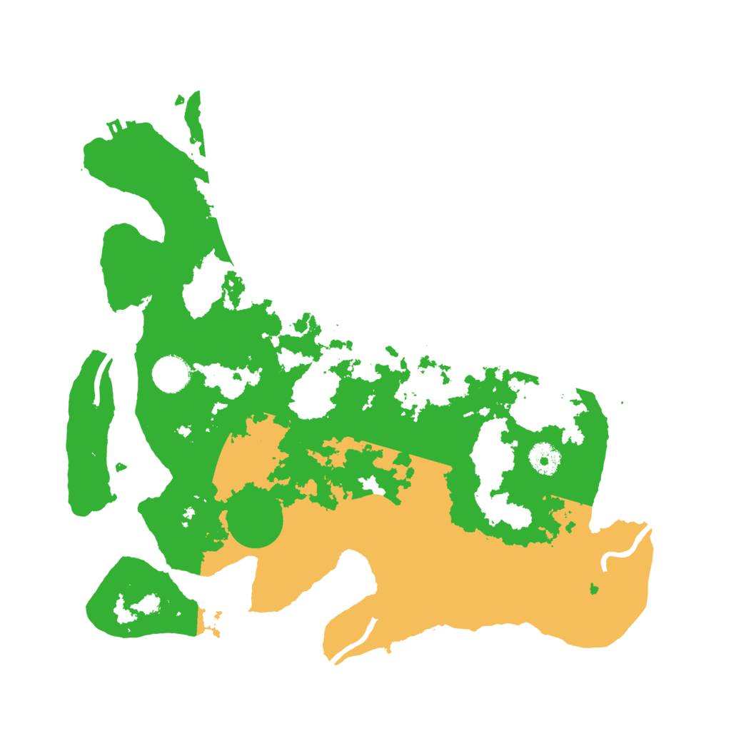 Biome Rust Map: Procedural Map, Size: 3500, Seed: 1357292132