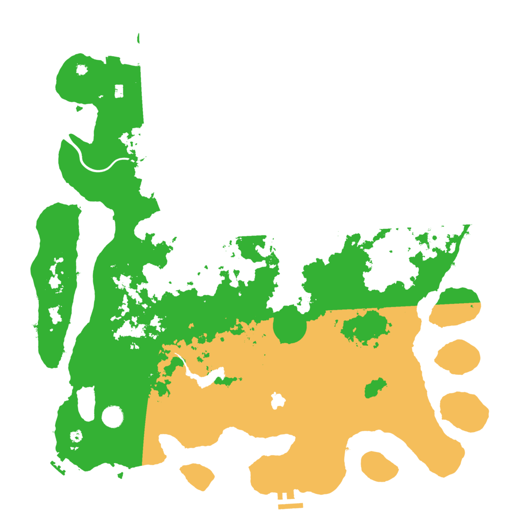 Biome Rust Map: Procedural Map, Size: 4250, Seed: 294550