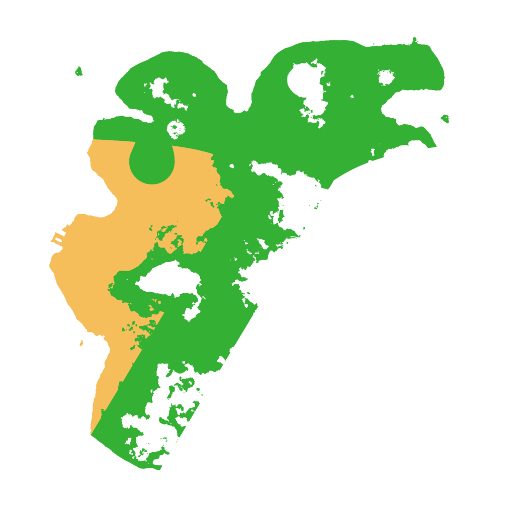 Biome Rust Map: Procedural Map, Size: 3000, Seed: 1288306143