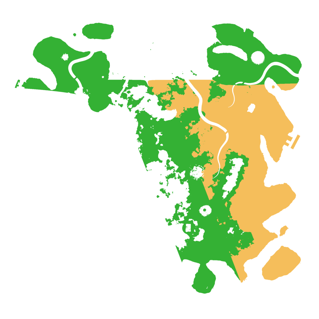 Biome Rust Map: Procedural Map, Size: 4250, Seed: 831970