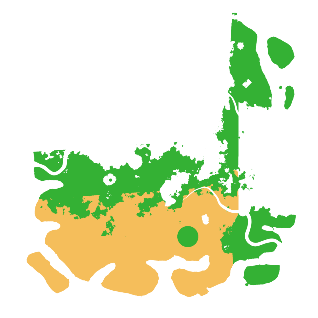 Biome Rust Map: Procedural Map, Size: 4000, Seed: 873592346